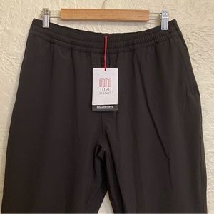 NWT Topo Designs Boulder Pant Size Large Black
